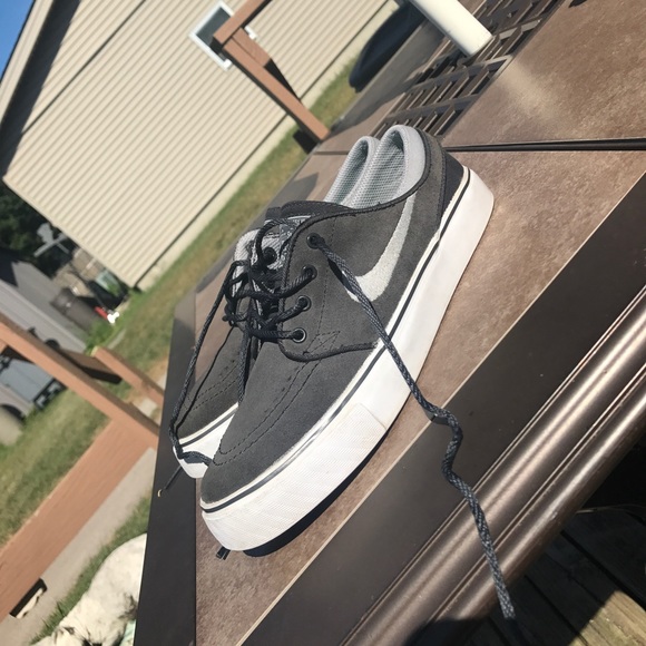 Nike Shoes - grey janoskis women size 5.5 men size 4